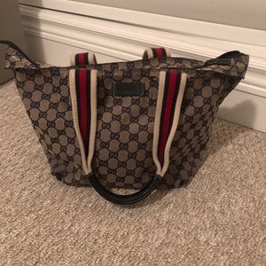 Gucci Canvas Tote